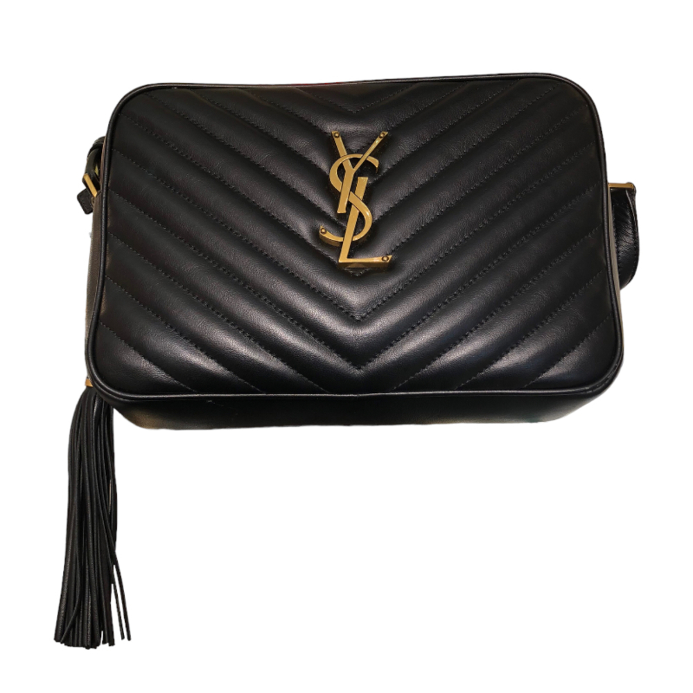Saint Laurent Lou Camera Bag Shoulder Bag Black